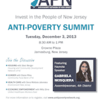 NJ Anti-Poverty Summit December 3rd NJ Anti-Poverty Summit December 3rd Thumbnail